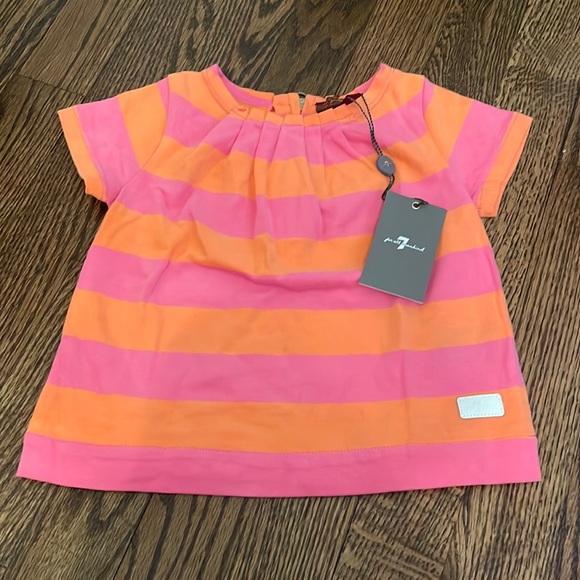 3/$15 7 for all Mankind baby girls top - Picture 1 of 4